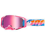 100% Armega Goggle Lefreak Frame/HiPer Pink Lens