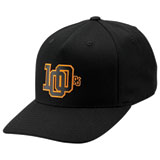 100% Varsity Snapback Hat Black