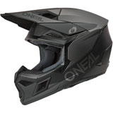 O'Neal Racing 3 Series Solid Helmet Black/Grey