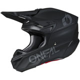 O'Neal Racing 5 Series Blackout Helmet Black/Grey