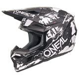 O'Neal Racing 3 Series Acid Helmet Black/White