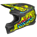 O'Neal Racing 4 Series Rancid Helmet Black/Neon