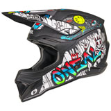 O'Neal Racing 4 Series Rancid Helmet Black/White