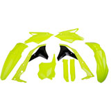 Polisport Complete Replica Plastic Kit Flo Yellow