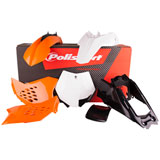 Polisport Complete Replica Plastic Kit KTM Orange/White