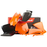 Polisport Complete Replica Plastic Kit KTM Orange/Black