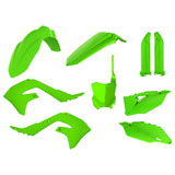 Polisport Complete Replica Plastic Kit Lime Green