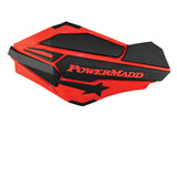 PowerMadd Sentinel Handguards with ATV/MX Mount Kit Red/Black