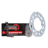 Primary Drive Alloy Kit & 428 C Chain Silver Rear Sprocket