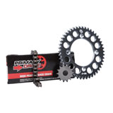 Primary Drive Alloy Kit & 428 C Chain Black Rear Sprocket