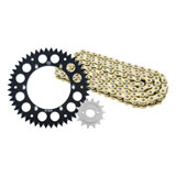 Primary Drive Alloy Kit & X-Ring Chain Black