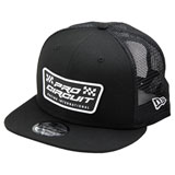 Pro Circuit Checkered Flag Snapback Hat Black