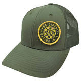 Pro Circuit Checked Global Snapback Hat Olive