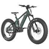 QuietKat RidgeRunner 1000W E-Bike Midnight Green