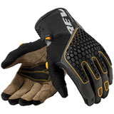 REV'IT! Mangrove 2 Gloves Black/Ocher Yellow