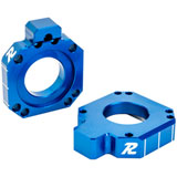 Ride Engineering KTM/Husky Billet Axle Blocks Blue