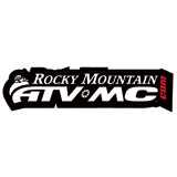 Rocky Mountain ATV/MC Logo Decal Black