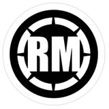 Rocky Mountain ATV/MC Icon Decal Black