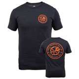 Rocky Mountain ATV/MC Legacy T-Shirt Navy Heather/Orange
