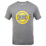 Rocky Mountain ATV/MC Logo T-Shirt Athletic Heather/Yellow