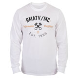 Rocky Mountain ATV/MC Vintage Long Sleeve T-Shirt White