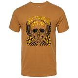 Rocky Mountain ATV/MC Adventure Skull T-Shirt Harvest Gold