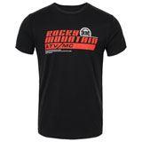 Rocky Mountain ATV/MC Clipped T-Shirt Black