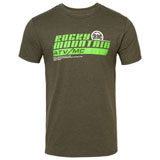 Rocky Mountain ATV/MC Clipped T-Shirt Military Heather