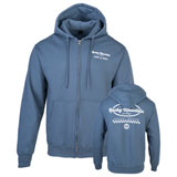 Rocky Mountain ATV/MC Twist’n Loose Zip-Up Hooded Sweatshirt Blue