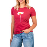 Rocky Mountain ATV/MC Women’s Flower T-Shirt Cardinal Red