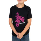 Rocky Mountain ATV/MC Youth Ryder T-Shirt Black/Pink