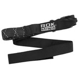 ROK Straps Heavy Duty Adjustable Cargo Straps Reflective Black