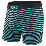 SAXX Vibe Boxer Briefs Black Space Hiker Stripe