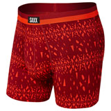 SAXX Sport Mesh Boxer Briefs Red Code Graffiti