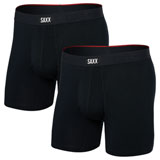 SAXX Vibe Xtra Boxer Briefs - 2 Pack Black