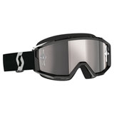 Scott Primal Goggle Black-White Frame/Silver Chrome Lens