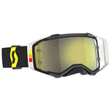 Scott Prospect Pro Circuit Goggle Black-White Frame/Yellow Chrome Lens