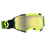 Scott Fury Goggle Neon Green-Neon Yellow Frame/Yellow Chrome Lens