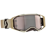 Scott Prospect Goggle Beige-Brown Frame/Silver Chrome Works Lens