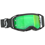 Scott Prospect 2.0 Goggle Black-White Frame/Green Chrome Lens