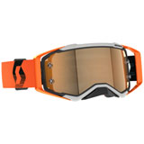 Scott Prospect Amplifier Goggle 2024 Grey-Orange Frame/Gold Chrome Lens