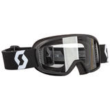 Scott Youth Buzz Goggle Black-Grey Frame/Clear Lens