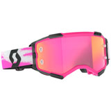 Scott Fury Goggle Pink-Black Frame/Pink Chrome Lens