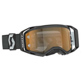 Scott Prospect 2.0 AMP Chrome Goggle Black-White Frame/Gold Chrome Lens