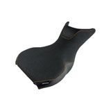 Seat Concepts Seat Cover and Foam Kit Carbon Fiber Gripper/Orange Stitch