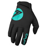 Seven Cold Weather Gloves Black/Aqua