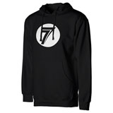 Seven DOT Hooded Sweatshirt Black