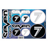 Seven Brand Decal Sheet Black