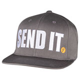 Seven Send It Snapback Hat Charcoal
