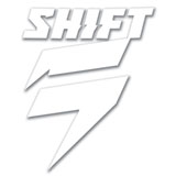 Shift Corp Die Cut Sticker White
